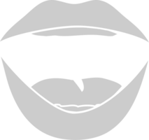 Mouth realistic vector