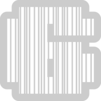 Number 6 vector