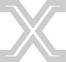 X logo vector