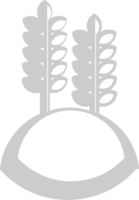 trigo de granja vector