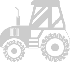 Farm equipment tractor vector