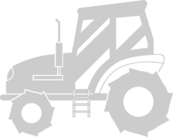 Farm equipment tractor vector