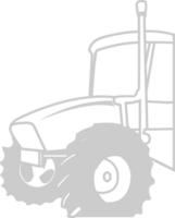 Farm equipment tractor vector