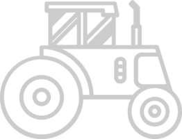 Farm equipment tractor vector