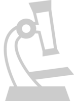 Biology microscope vector