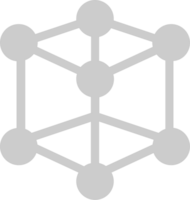 Biology atom vector