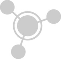 Biology atom vector