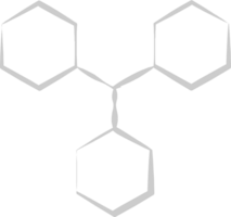 Biology atom vector