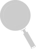 Biology magnifying glass vector