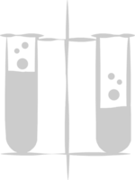 Biology flask laboratory vector