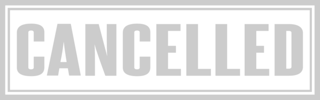 Stamp canceled vector