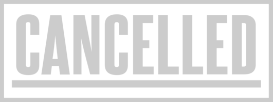 Stamp canceled vector