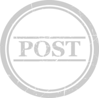 Stamp post  vector