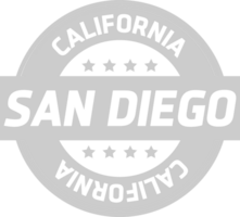 Stamp san diego vector