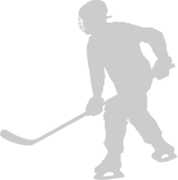 jugador de hockey vector