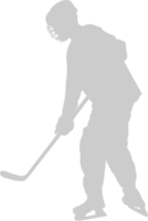 jugador de hockey vector