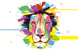 Lion vector