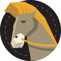 Horse vector