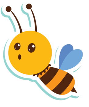 abeja vector