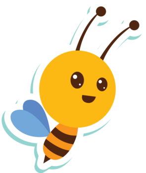 abeja vector