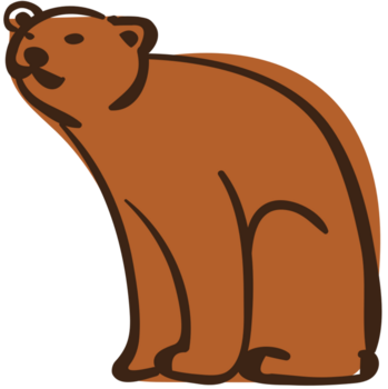 Bear vector