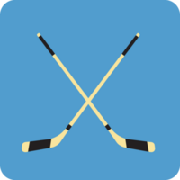 palos de hockey vector