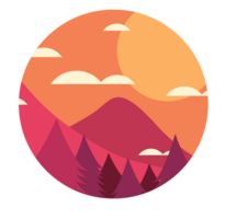 Mountain vector