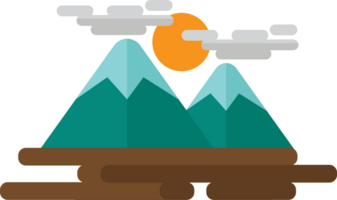 Mountains vector