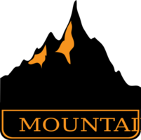 montaña vector