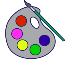 Paints vector