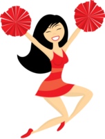 Cheerleader vector