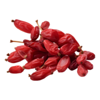 AI generated Dry red pepper on Transparent background - Ai Generated png