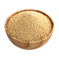 AI generated Soybean or Husk on Transparent background - Ai Generated png