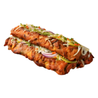 AI generated Barbecue Chicken or Beef Stick on Transparent background - Ai Generated png