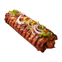 AI generated Barbecue Chicken or Beef Stick on Transparent background - Ai Generated png