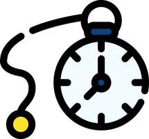 diseño de icono creativo de reloj de bolsillo vector