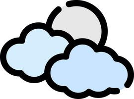 Clouds Creative Icon Design vector