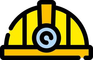 Helmet Creative Icon Design vector