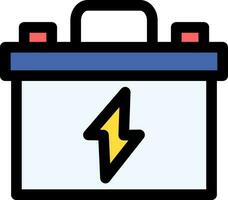 Battery Creative Icon Design vector