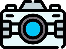 Photo Camera Creative Icon Design vector