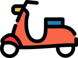 Scooter Creative Icon Design vector