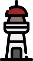 Lighthouse Creative Icon Design vector