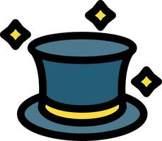 Magic Hat Creative Icon Design vector