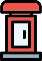 Call Box Creative Icon Design vector