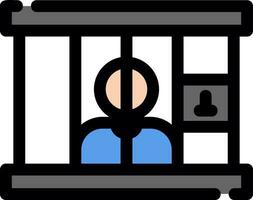 Prison Creative Icon Design vector