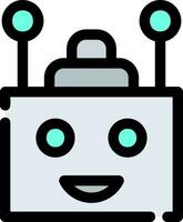 Chatbot Creative Icon Design vector