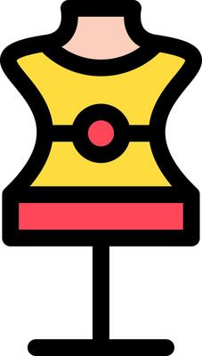 Mannequin Creative Icon Design