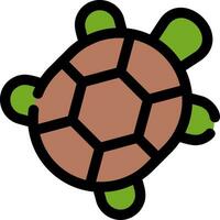 diseño de icono creativo de tortuga vector