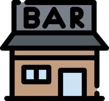 Bar Creative Icon Design vector