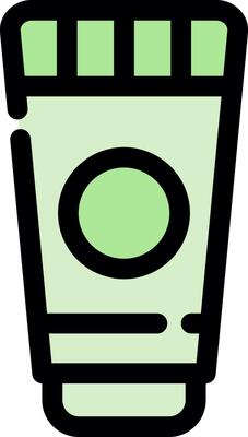 Shampoo Creative Icon Design